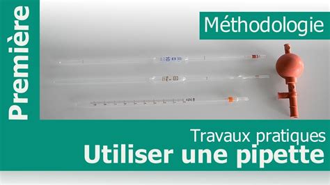 utiliser une pipette graduée|bulb pipette vs graduated.